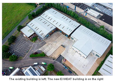 EXHEAT Aerial Factory Photo
